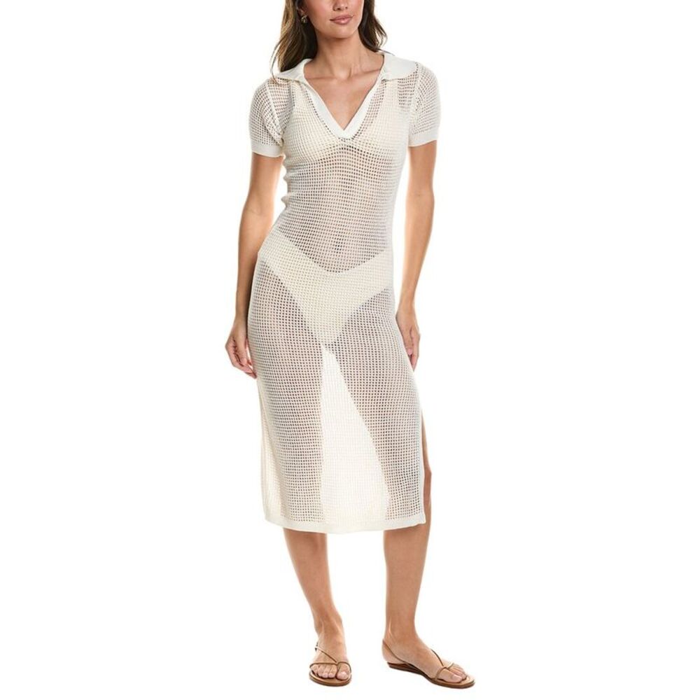 Surf Gypsy Womens  Cover-Up Midi Dress, White